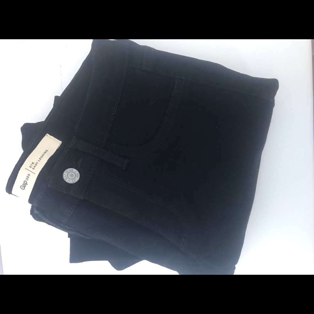Gap black easy leggings skinny jeans sz 27 ⭐️